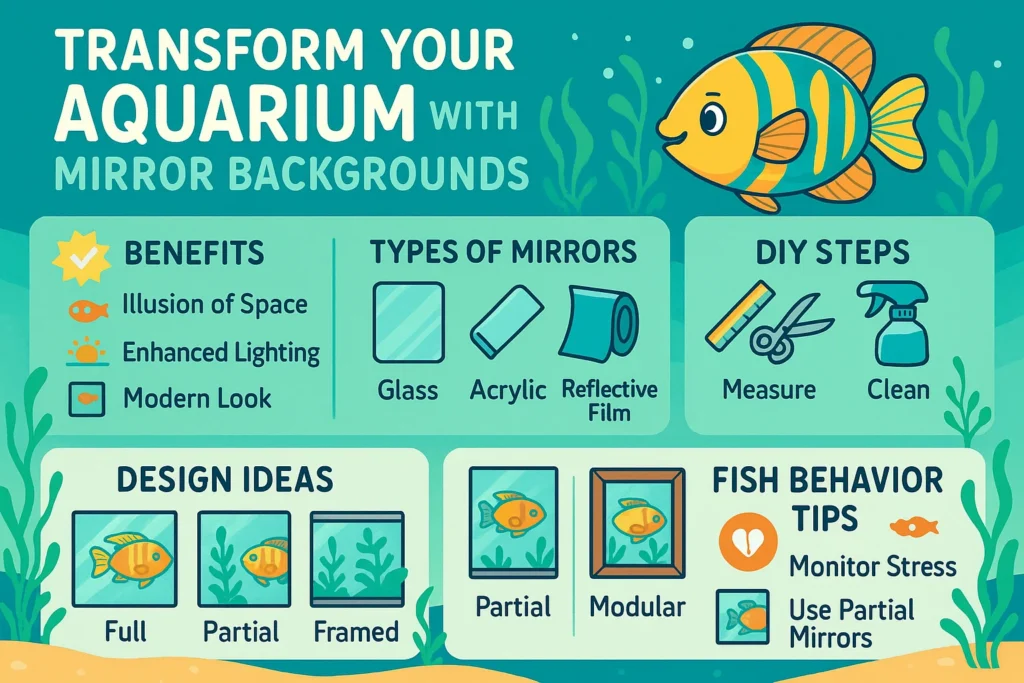 Aquarium Mirror Background