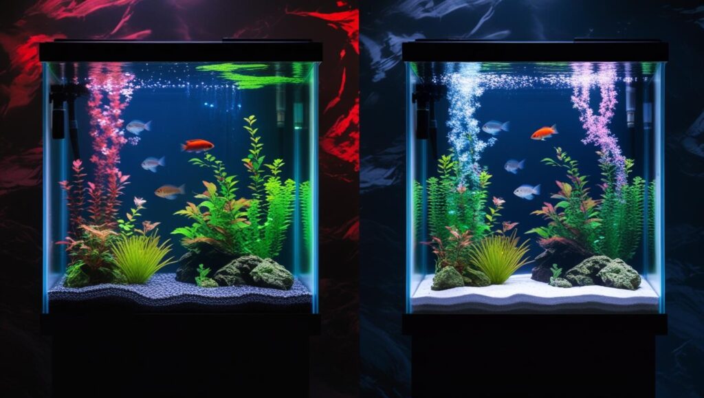 Aquarium Mirror Background