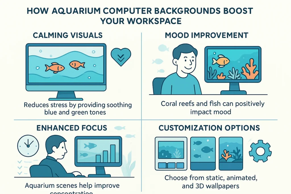Aquarium Computer Background