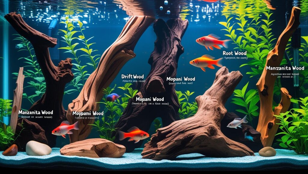 aquarium wood decoration