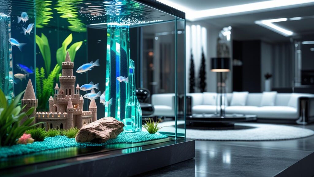 diy fish tank decorations aquarium