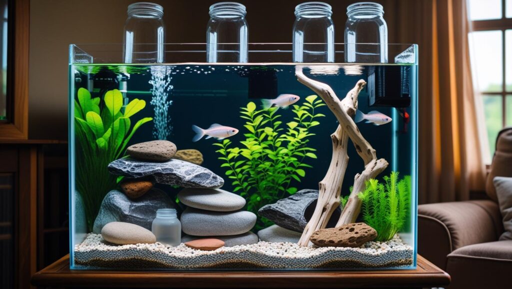 diy fish tank decorations aquarium