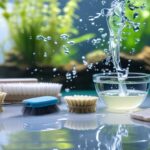 how do you clean aquarium decorations
