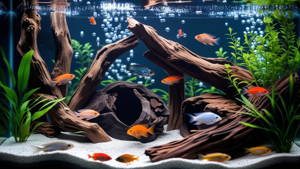 aquarium wood decoration