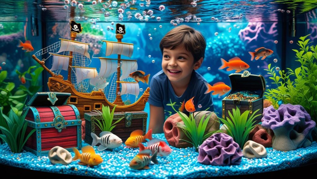 aquarium background ideas