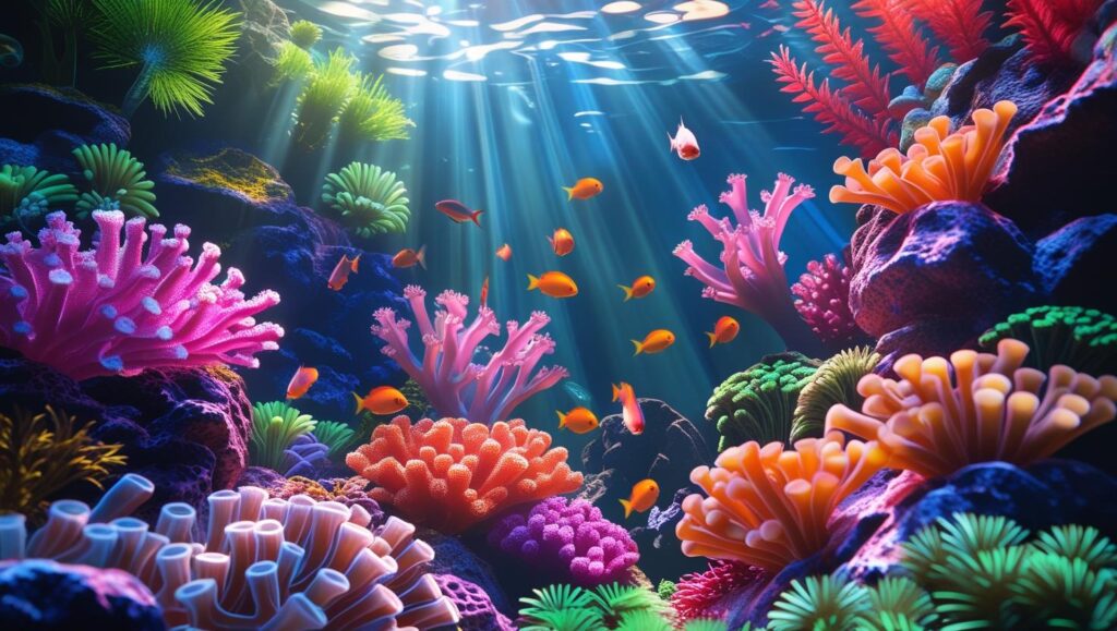 3D Aquarium Background